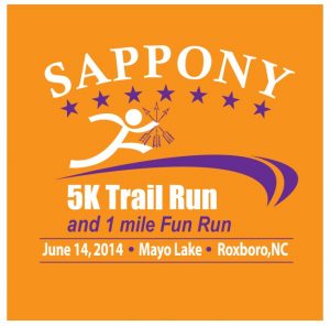 Sappony Trail Run 2014 Orange