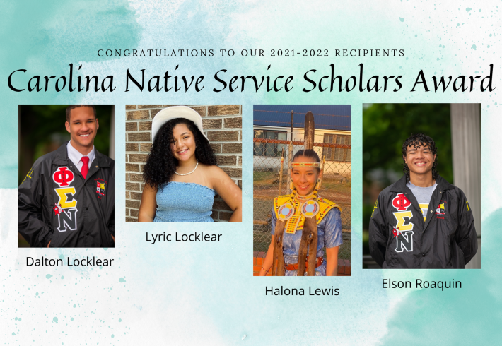 2021-2022 Carolina Native Service Scholars Recipients